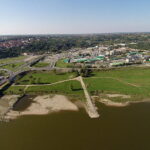 Sandomierz. Rzeka Wisła. Most. Targowisko / Jarosław Kubalski / Radio Kielce