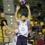 04.10.2017 Kielce. Siatkówka. Plus Liga. Mecz Dafi Społem Kielce - Indykpol AZS Olsztyn. Przemysław Stępień / Jarosław Kubalski / Radio Kielce