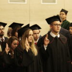 04.10.2017 Kielce. Politechnika Świętokrzyska. Rozpoczęcie roku akademickiego. Ślubowanie studentów. / Jarosław Kubalski / Radio Kielce