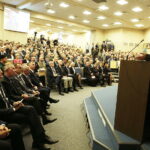 04.10.2017 Kielce. Politechnika Świętokrzyska. Rozpoczęcie roku akademickiego. Wicepremier, minister nauki i szkolnictwa wyższego Jarosław Gowin / Jarosław Kubalski / Radio Kielce