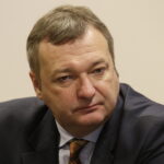 04.10.2017 Kielce. Podpisanie umowy na budowę centrum urazowe dla dorosłych. Wiceminister zdrowia Marek Tombarkiewicz / Jarosław Kubalski / Radio Kielce