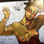 Kielce. Galeria "Sklep ze Sztuką". Wernisaż wystawy malarstwa Magdaleny Połacik / Jarosław Kubalski / Radio Kielce