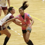 07.10.2017 Kielce. Kielce. Mecz PGNiG Superligi Korona Handball Kielce - SPR Pogoń Szczecin. Priscila Dos Santos / Jarosław Kubalski / Radio Kielce