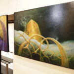 07.10.2017 Kielce. Wernisaż malarstwa Łukasza Prządki w Wieży Sztuki / Jarosław Kubalski / Radio Kielce