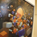 07.10.2017 Kielce. Wernisaż malarstwa Łukasza Prządki w Wieży Sztuki / Jarosław Kubalski / Radio Kielce