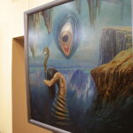 07.10.2017 Kielce. Wernisaż malarstwa Łukasza Prządki w Wieży Sztuki / Jarosław Kubalski / Radio Kielce