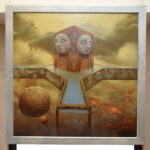 07.10.2017 Kielce. Wernisaż malarstwa Łukasza Prządki w Wieży Sztuki / Jarosław Kubalski / Radio Kielce