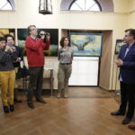 07.10.2017 Kielce. Wernisaż malarstwa Łukasza Prządki w Wieży Sztuki / Jarosław Kubalski / Radio Kielce