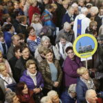 07.10.2017 Kielce. Diecezjalna Pielgrzymka Róż Żywego Różańca. Msza w bazylice katedralnej. / Jarosław Kubalski / Radio Kielce