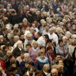 07.10.2017 Kielce. Diecezjalna Pielgrzymka Róż Żywego Różańca. Msza w bazylice katedralnej. / Jarosław Kubalski / Radio Kielce