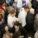 07.10.2017 Kielce. Diecezjalna Pielgrzymka Róż Żywego Różańca. Msza w bazylice katedralnej. / Jarosław Kubalski / Radio Kielce