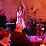 07.10.2017 Kielce. Otwarcie restauracji Siedem Pokoi w KCK. Łukasz Mazur i Wiktoria Łukaszewska / Jarosław Kubalski / Radio Kielce