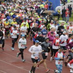 08.10.2017 Kielce. Bieg 6. Kielecka Dycha / Jarosław Kubalski / Radio Kielce