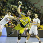 10.10.2017 Kielce. PGNiG Superliga. Mecz PGE Vive Kielce - Górnik Zabrze. Mateusz Kus / Jarosław Kubalski / Radio Kielce