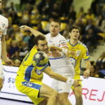 10.10.2017 Kielce. PGNiG Superliga. Mecz PGE Vive Kielce - Górnik Zabrze. Mariusz Jurkiewicz / Jarosław Kubalski / Radio Kielce