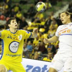 10.10.2017 Kielce. PGNiG Superliga. Mecz PGE Vive Kielce - Górnik Zabrze. Marko Mamić / Jarosław Kubalski / Radio Kielce