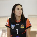 11.10.2017 Ostrowiec Świętokrzyski. Prezentacja nowego zespołu siatkarek KSZO w Galerii Ostrowiec. Katarzyna Szałankiewicz / Jarosław Kubalski / Radio Kielce