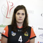 11.10.2017 Ostrowiec Świętokrzyski. Prezentacja nowego zespołu siatkarek KSZO w Galerii Ostrowiec. Paulina Stroiwąs / Jarosław Kubalski / Radio Kielce