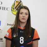 11.10.2017 Ostrowiec Świętokrzyski. Prezentacja nowego zespołu siatkarek KSZO w Galerii Ostrowiec. Magdalena Soter / Jarosław Kubalski / Radio Kielce