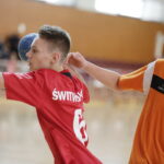 123.10.2017 Kielce. Zespole Szkół Katolickich. 14. Mała Liga Piłki Ręcznej. Mecz  gimnazjum Rogów - Wolica / Jarosław Kubalski / Radio Kielce