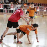 123.10.2017 Kielce. Zespole Szkół Katolickich. 14. Mała Liga Piłki Ręcznej. Mecz  gimnazjum Rogów - Wolica / Jarosław Kubalski / Radio Kielce