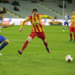 13.10.2017 Kielce. LOTTO Ekstraklasa. Mecz Korona Kielce - Wisła Płock. Jacek Kiełb / Jarosław Kubalski / Radio Kielce