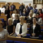 13.10.2017 Kielce.  Dzień Edukacji Narodowej. Odznaczenia państwowe, resortowe oraz nagrody odebrali najlepsi nauczyciele z województwa / Jarosław Kubalski / Radio Kielce