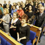 13.10.2017 Kielce.  Dzień Edukacji Narodowej. Odznaczenia państwowe, resortowe oraz nagrody odebrali najlepsi nauczyciele z województwa / Jarosław Kubalski / Radio Kielce