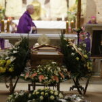 15.10.2017 Zawichost. Uroczystości pogrzebowe bp seniora diecezji sandomierskiej Wacława Świerzawskiego. Msza żałobna / Jarosław Kubalski / Radio Kielce