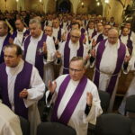 15.10.2017 Zawichost. Uroczystości pogrzebowe bp seniora diecezji sandomierskiej Wacława Świerzawskiego. Msza żałobna / Jarosław Kubalski / Radio Kielce