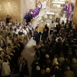 15.10.2017 Zawichost. Uroczystości pogrzebowe bp seniora diecezji sandomierskiej Wacława Świerzawskiego. Msza żałobna / Jarosław Kubalski / Radio Kielce