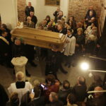 15.10.2017 Zawichost. Uroczystości pogrzebowe bp seniora diecezji sandomierskiej Wacława Świerzawskiego. Msza żałobna / Jarosław Kubalski / Radio Kielce