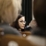 16.10.2017 Kielce. Bohdan Gumowski i jego książka "Camino znaczy droga". Spotkanie z czytelnikami w DŚT / Jarosław Kubalski / Radio Kielce