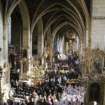 16.10.2017 Sandomierz. Uroczystości pogrzebowe biskupa-seniora Wacława Świerzawskiego w bazylice katedralnej / Jarosław Kubalski / Radio Kielce