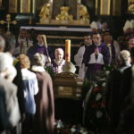 16.10.2017 Sandomierz. Uroczystości pogrzebowe biskupa-seniora Wacława Świerzawskiego w bazylice katedralnej / Jarosław Kubalski / Radio Kielce