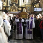 16.10.2017 Sandomierz. Uroczystości pogrzebowe biskupa-seniora Wacława Świerzawskiego w bazylice katedralnej / Jarosław Kubalski / Radio Kielce