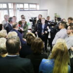 17.10.2017 Kielce. Konferencja Prasowa z udziałem parlamentarzystów PO w sprawie programu "Polska Obywatelska 2.0" / Jarosław Kubalski / Radio Kielce