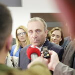 17.10.2017 Kielce. Konferencja Prasowa z udziałem parlamentarzystów PO w sprawie programu "Polska Obywatelska 2.0". Przewodniczący PO Grzegorz Schetyna / Jarosław Kubalski / Radio Kielce