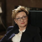 17.10.2017 Kielce. WDK. Spotkanie posłów PO z mieszkańcami. Poseł Mirosława Nykiel / Jarosław Kubalski / Radio Kielce