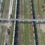 19.10.2017 Kielce. Kładka nad nad torami i peronem stacji Kielce Herbskie / Jarosław Kubalski / Radio Kielce