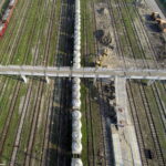 19.10.2017 Kielce. Kładka nad nad torami i peronem stacji Kielce Herbskie / Jarosław Kubalski / Radio Kielce