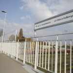 19.10.2017 Kielce. Kładka nad nad torami i peronem stacji Kielce Herbskie / Jarosław Kubalski / Radio Kielce