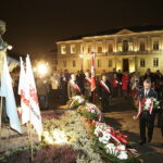 19.10.2017 Kielce. 33 lata temu ks. Jerzy Popiełuszko został zamordowany przez SB. Uroczystości w rocznicę przed pomnikiem księdza / Jarosław Kubalski / Radio Kielce