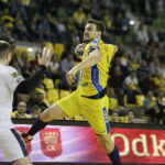 20.10.2017 Kielce. Mecz 13 kolejki PGNiG Superligi PGE Vive - MKS Kalisz. Michał Jurecki / Jarosław Kubalski / Radio Kielce