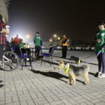 20.10.2017 Kielce. Mecz 13 kolejki PGNiG Superligi PGE Vive - MKS Kalisz. Podczas spotkania wolontariusze zbierali datki na rzecz schroniska dla zwierząt w Dyminach / Jarosław Kubalski / Radio Kielce