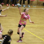 21.10.2017 Kielce. 7. kolejka PGNiG Superligi piłkarek ręcznych. Mecz Korona Handball - KRAM Start Elbląg. Honorata Czekala / Jarosław Kubalski / Radio Kielce