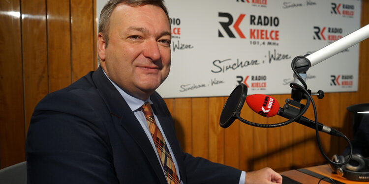 Marek Tombarkiewicz, wiceminister zdrowia / Kamil Król / Radio Kielce