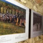 Opatów. Dzień Pamięci. Marsz Śmierci, obraz autorstwa Mayera Kirshenblatta obrazujący tragiczne wydarzenia z 1942 roku / Emilia Sitarska / Radio Kielce