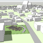 Wizualizacje planowanej rewitalizacji nadnidziańskich terenów w Wiślicy / Studio Architektoniczne ARCHECON