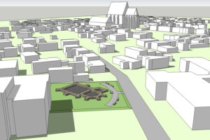 Wizualizacje planowanej rewitalizacji nadnidziańskich terenów w Wiślicy / Studio Architektoniczne ARCHECON